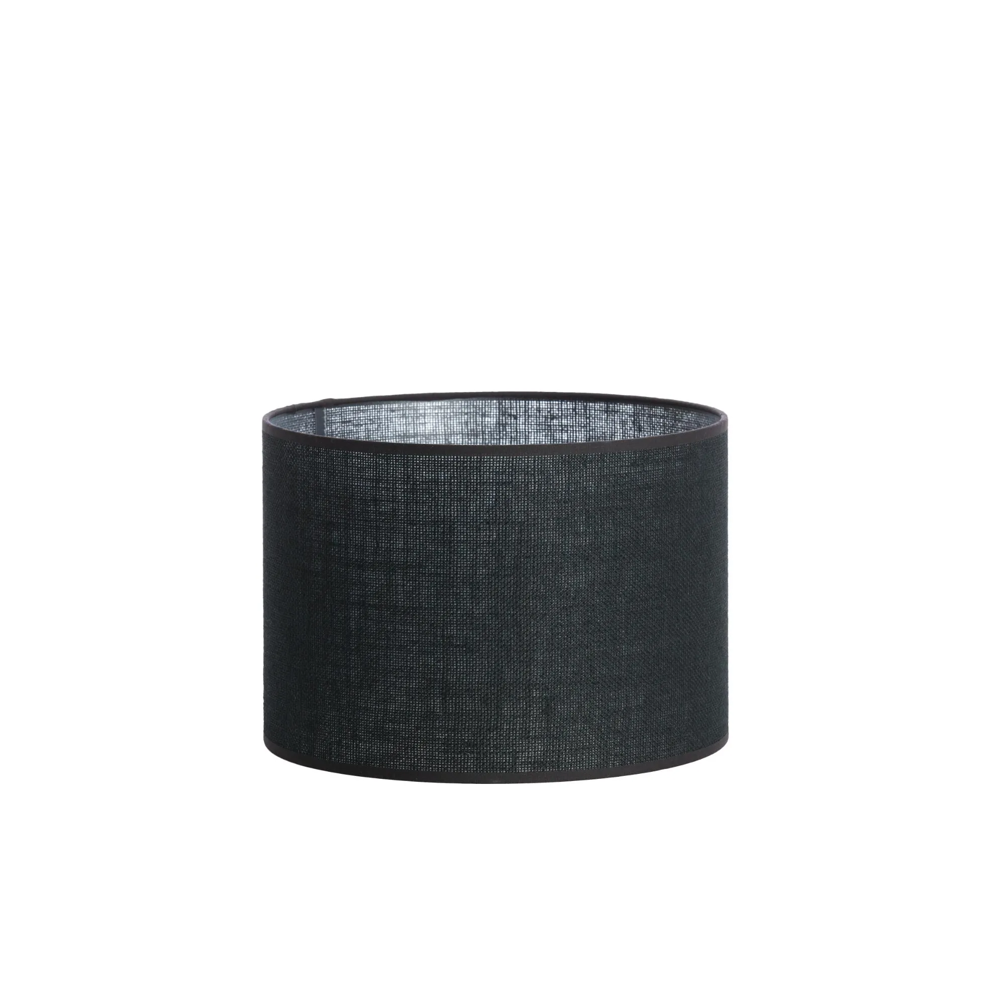 Abat-jour cylindrique en jute noir Light & Living Sendai