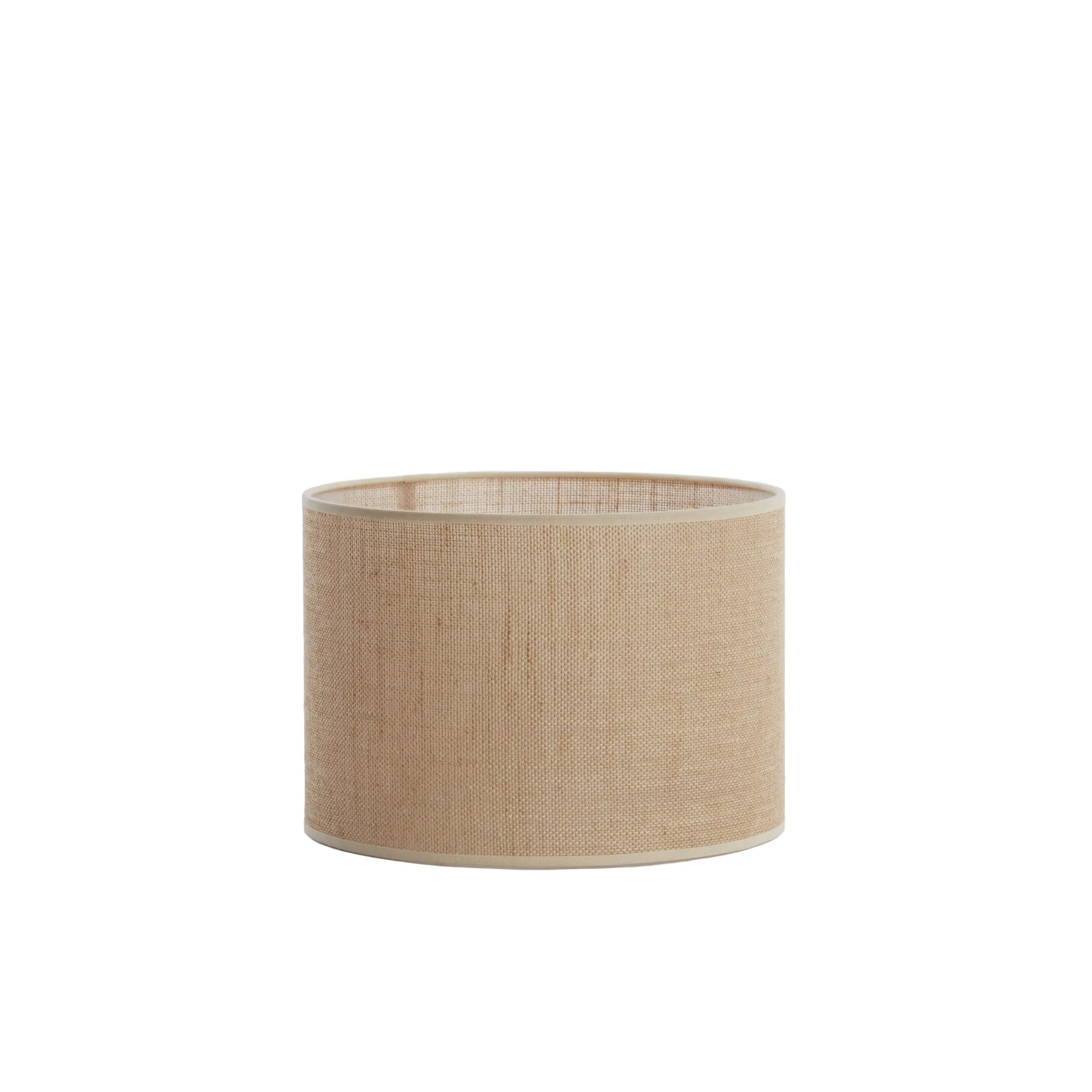 Abat-jour cylindrique en jute naturel Light & Living Sendai