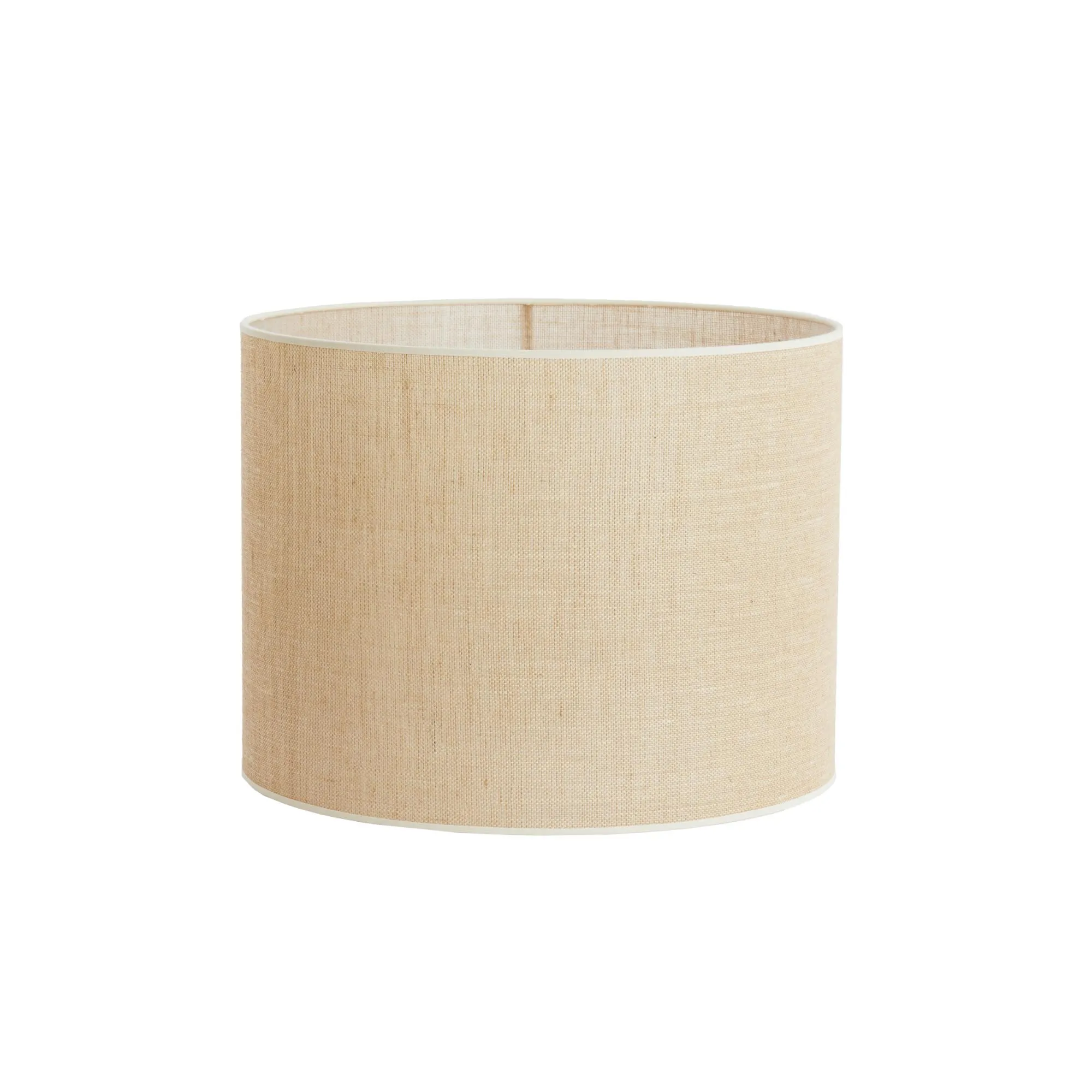 Abat-jour cylindrique beige en jute Light & Living Sendai
