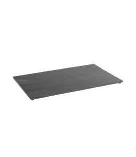 Plat GN1/1 ardoise noir 53x32,5 cm Valo Aps