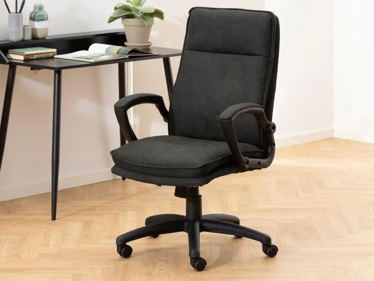 Chaise de bureau ANGELINA anthracite