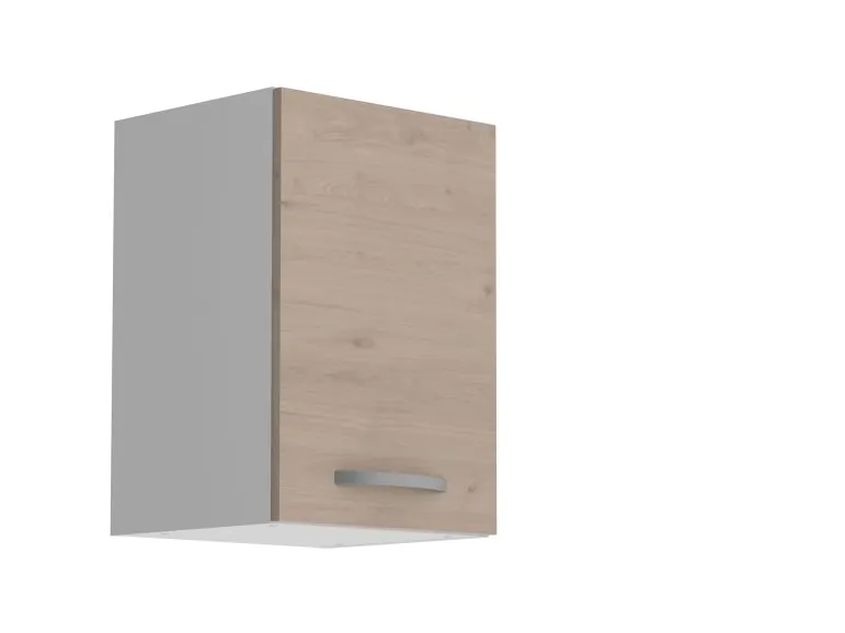 Meuble haut ECOTIC 40 cm 1 porte chêne jackson