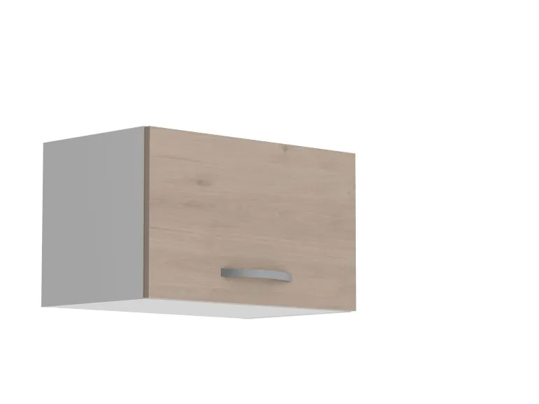 Meuble haut horizontale ECOTIC 1 porte chêne jackson