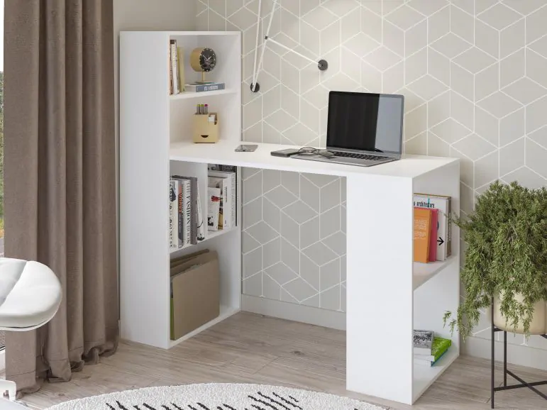 Bureau WILEK 120 cm blanc