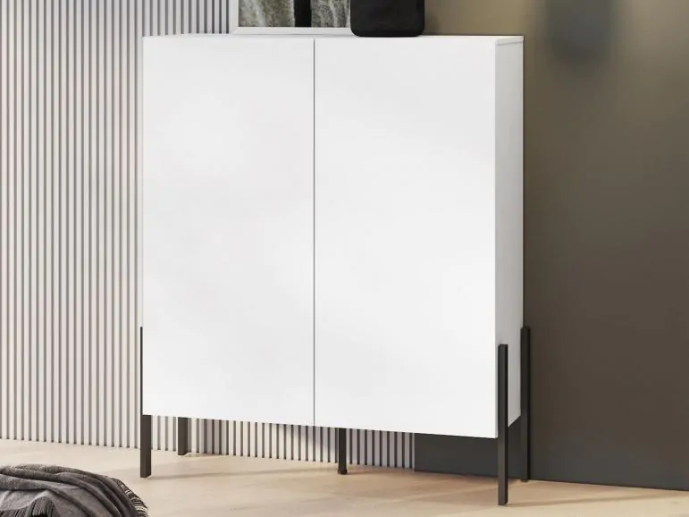 Armoire JUKAMI 2 portes blanc