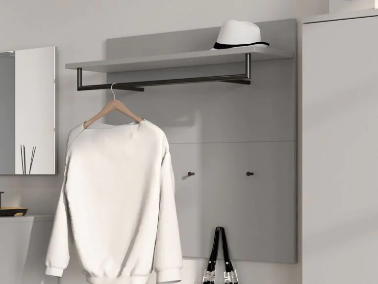 Vestiaire BASILIQUE gris pierre