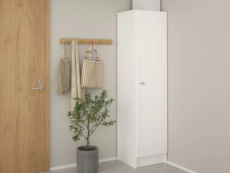 Armoire FOCAMI 1 porte blanc