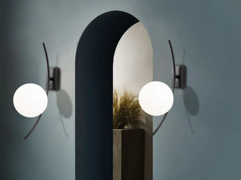 Applique murale MARAJO 1 lampe noir