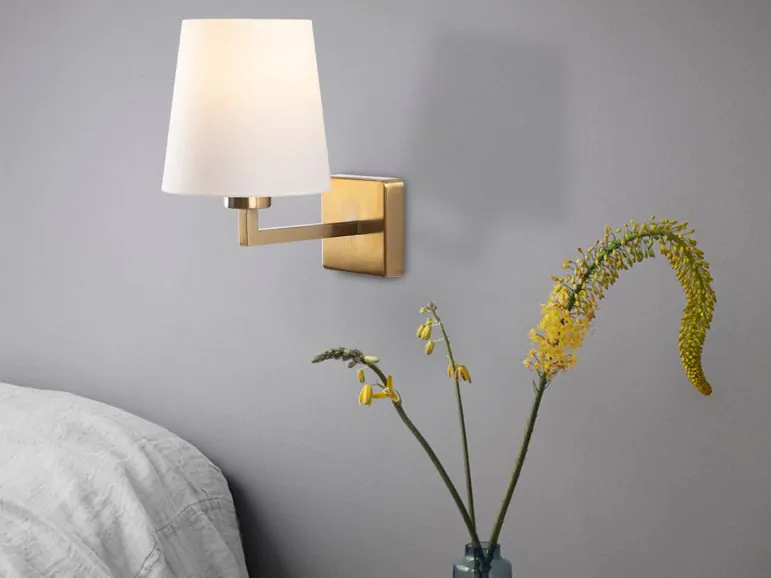 Applique murale KODIAK 1 lampe doré