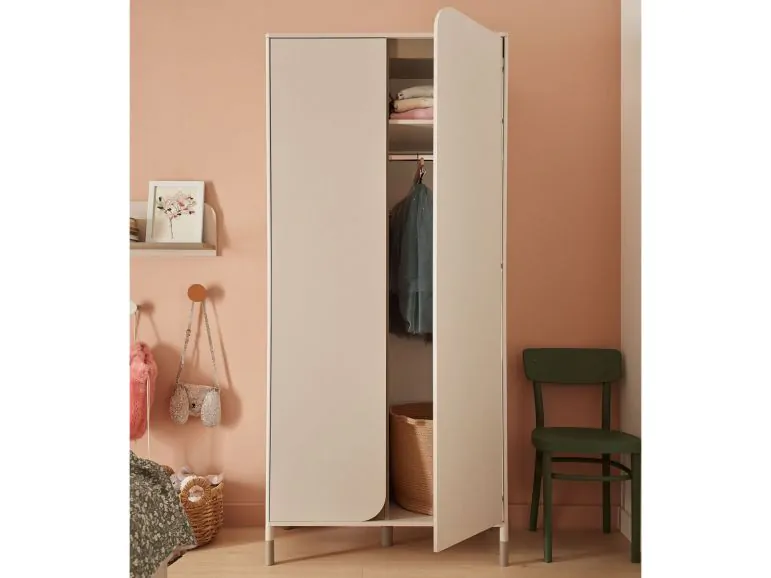 Armoire HARMEL 2 portes cachemire