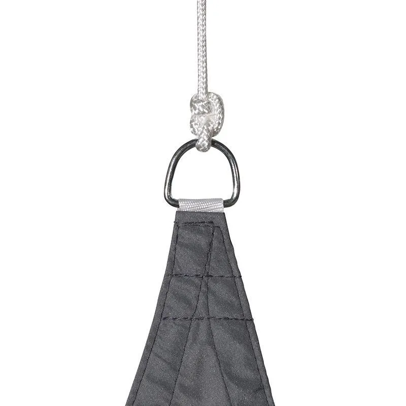 TOILE SOLAIRE CURACAO 3X3X3M ARDOISE