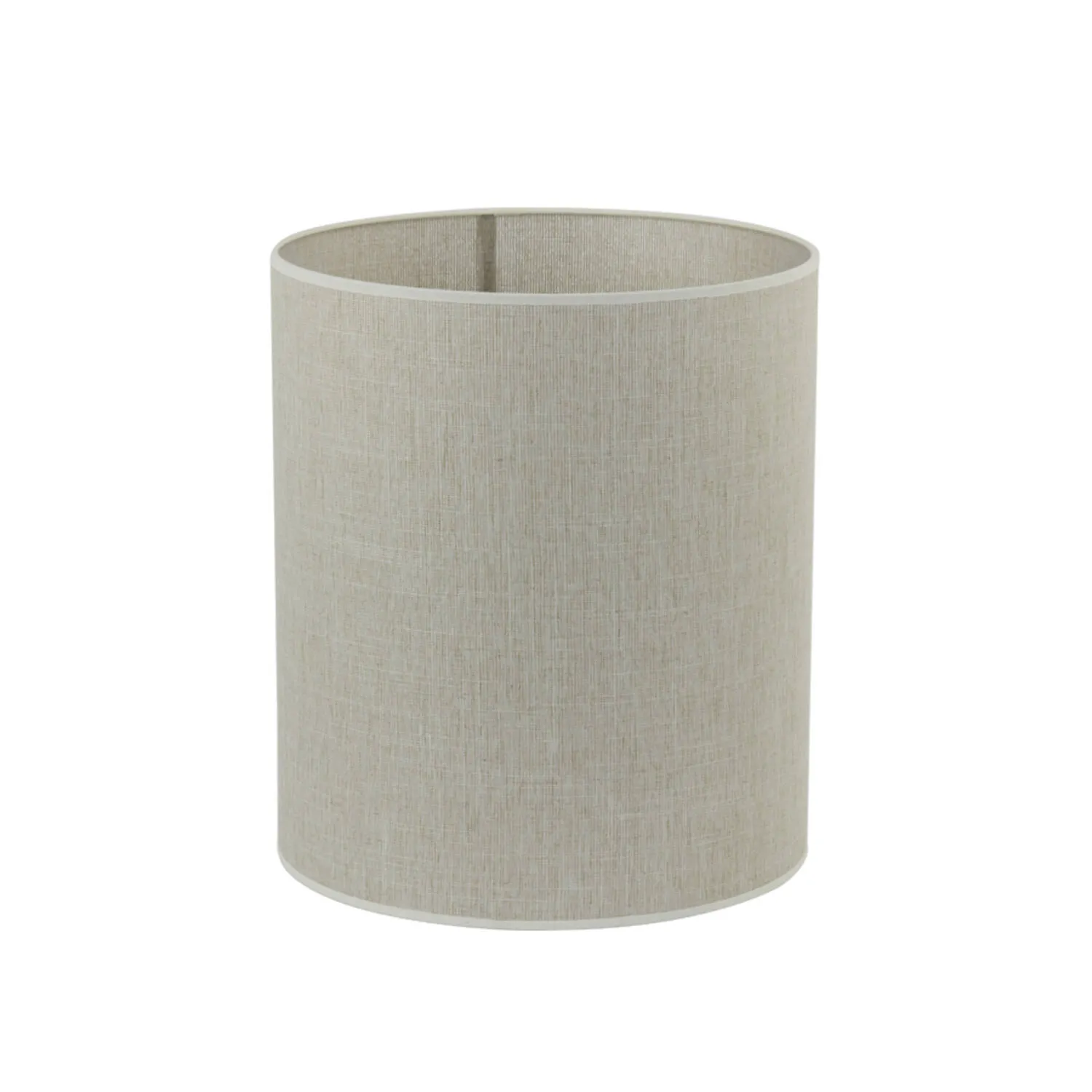 Abat-jour cylindrique en tissu beige Light & Living Breska – Ø 25 cm