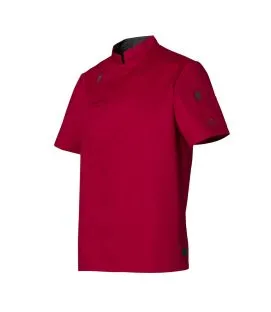 Veste de cuisine rouge T0 Shade Molinel