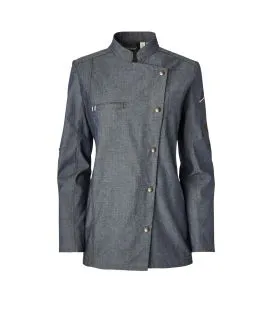 Veste femme manches longues bleu T0 Authentique Molinel