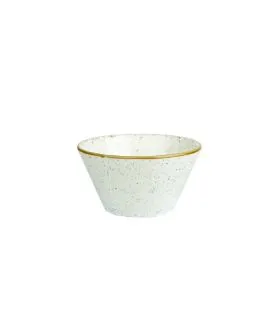 Pot à sauce rond barley white porcelaine vitrifiée Ø 8 cm Stonecast Churchill