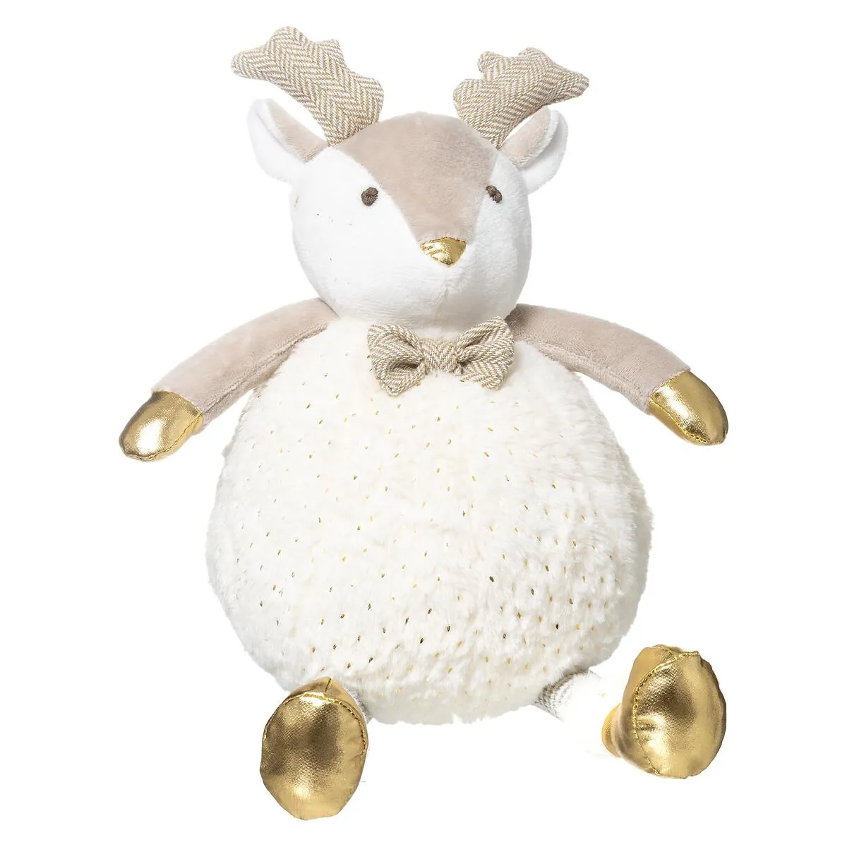 PELUCHE RENNE NOEUD 36CM
