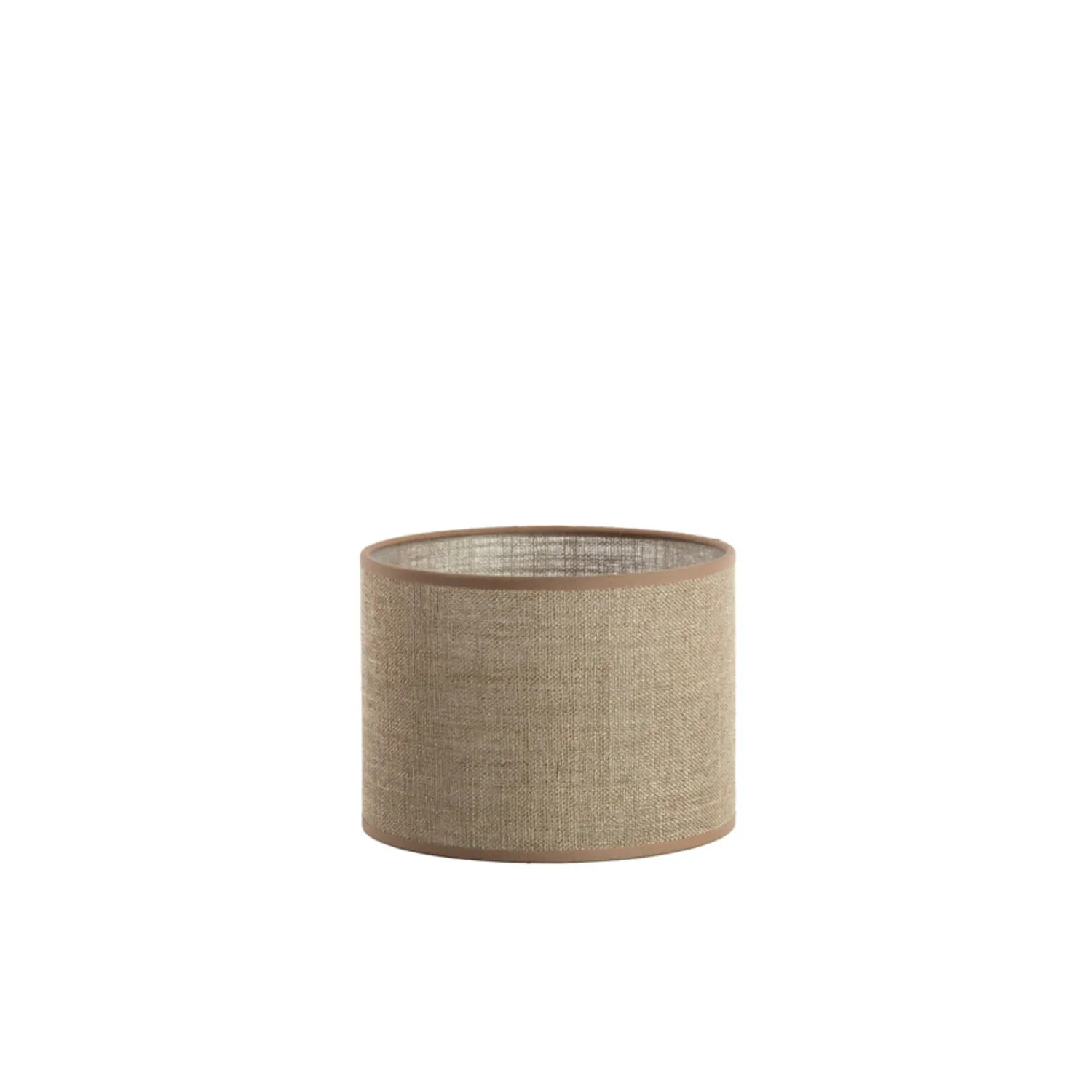 Abat-jour beige de forme cylindrique Light & Living Caden – Ø 20 cm