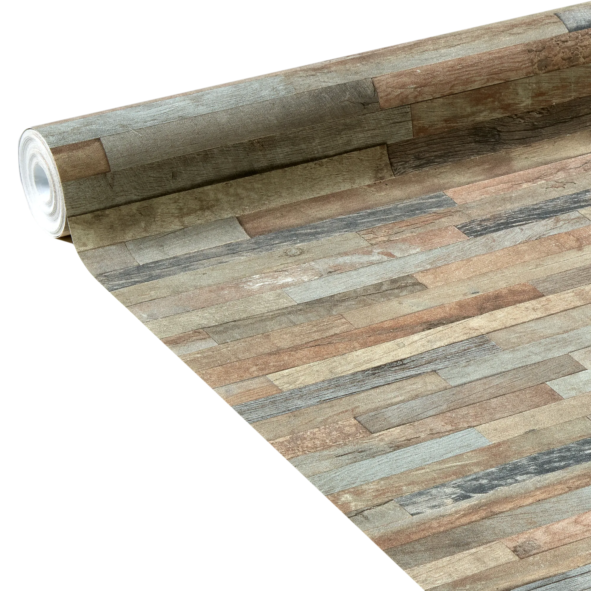 Papier peint intissé WOODLAND coloris chêne clair - 4MURS