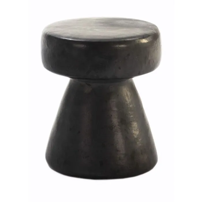 Anthracite, tabouret, grès