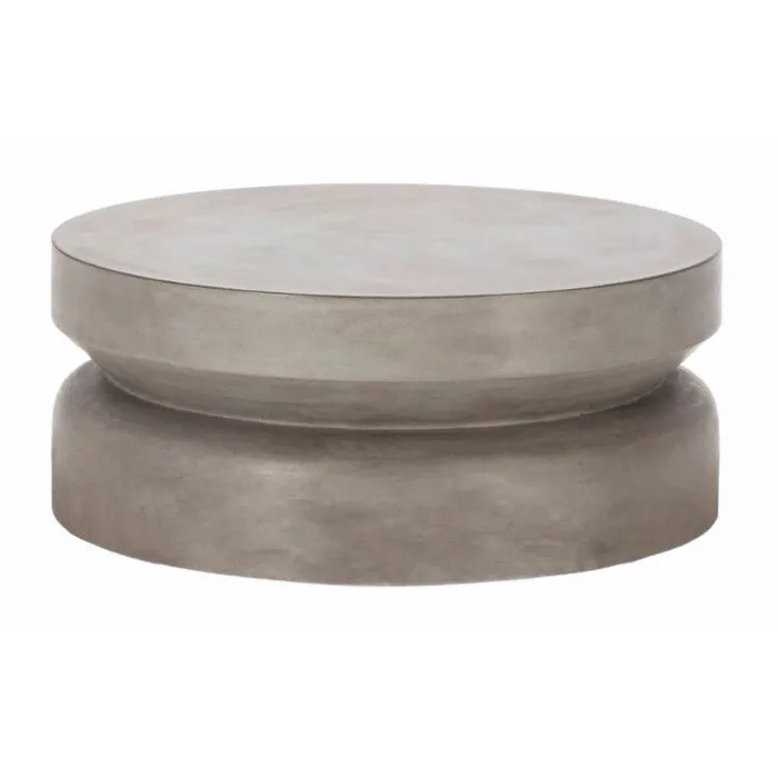 Ankara, table à café, ciment gris antracite