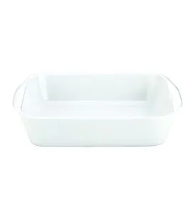 Plat carré blanc porcelaine culinaire 17,5x17,5 cm Pillivuyt