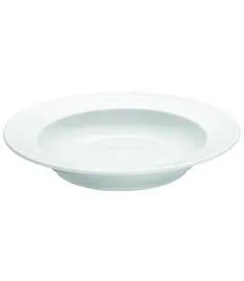 Plat rond blanc porcelaine culinaire Ø 28 cm Plisse Pillivuyt