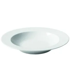 Plat rond blanc porcelaine culinaire Ø 28 cm Valencay Pillivuyt