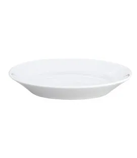 Plat ovale blanc porcelaine culinaire 17 cm Pillivuyt