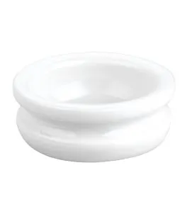 Beurrier rond blanc porcelaine culinaire Ø 6,5 cm Pillivuyt
