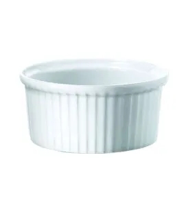 Ramequin rond blanc porcelaine culinaire Ø 9 cm Pillivuyt