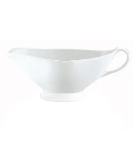 Saucière ovale blanc porcelaine culinaire 20,5 cm Pillivuyt