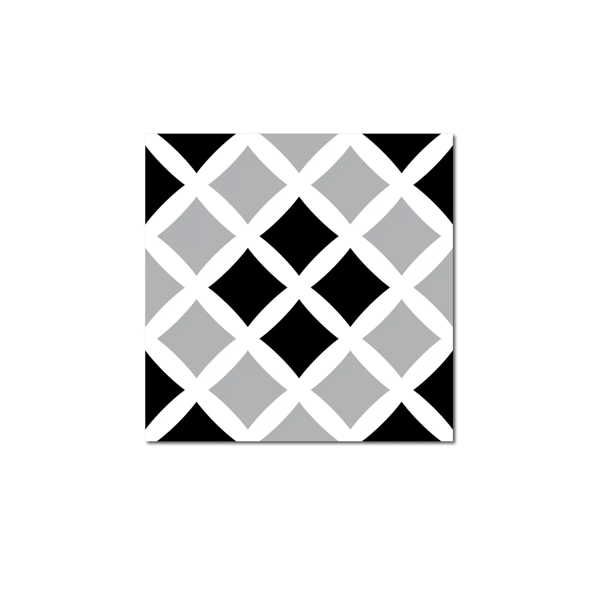 Grosfillex Revêtement adhésif SOCHIC SQUARE CROSS noir - 4MURS