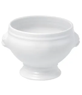 Soupière tête de lion rond blanc porcelaine culinaire Ø 10,4 cm French Classics Revol
