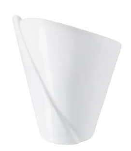 Cornet conique blanc porcelaine culinaire Ø 6 cm Les Essentiels Revol