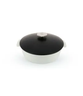 Cocotte avec induction rond noir porcelaine culinaire Ø 28 cm Revolution 2 Revol