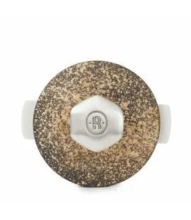 Couvercle pour cocotte rond noir porcelaine culinaire Ø 26 cm Revolution 2 Revol