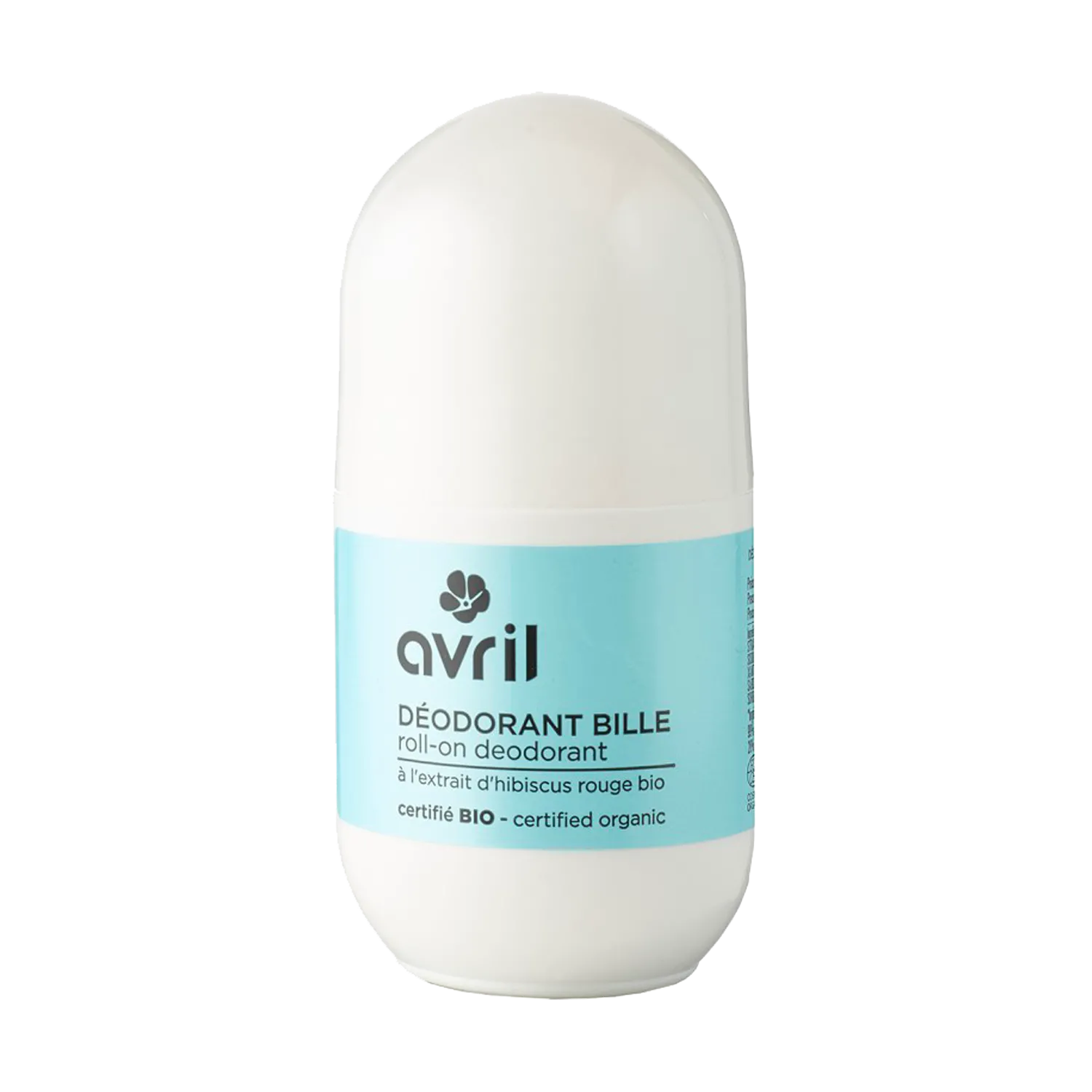 Avril Déodorant BILLE À L'EXTRAIT D'HIBISCUS ROUGE Hibiscus rouge