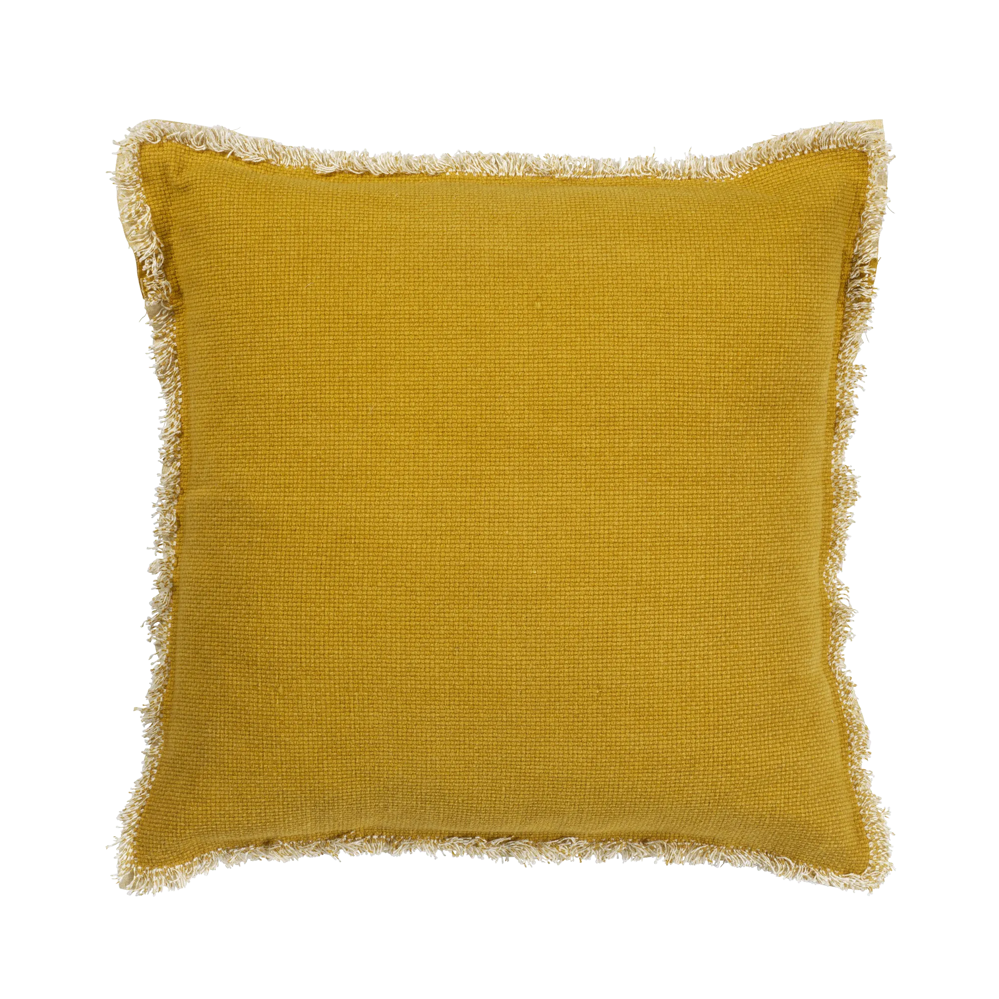 Coussin BURTA coloris moutarde 45 x 45 cm - 4MURS