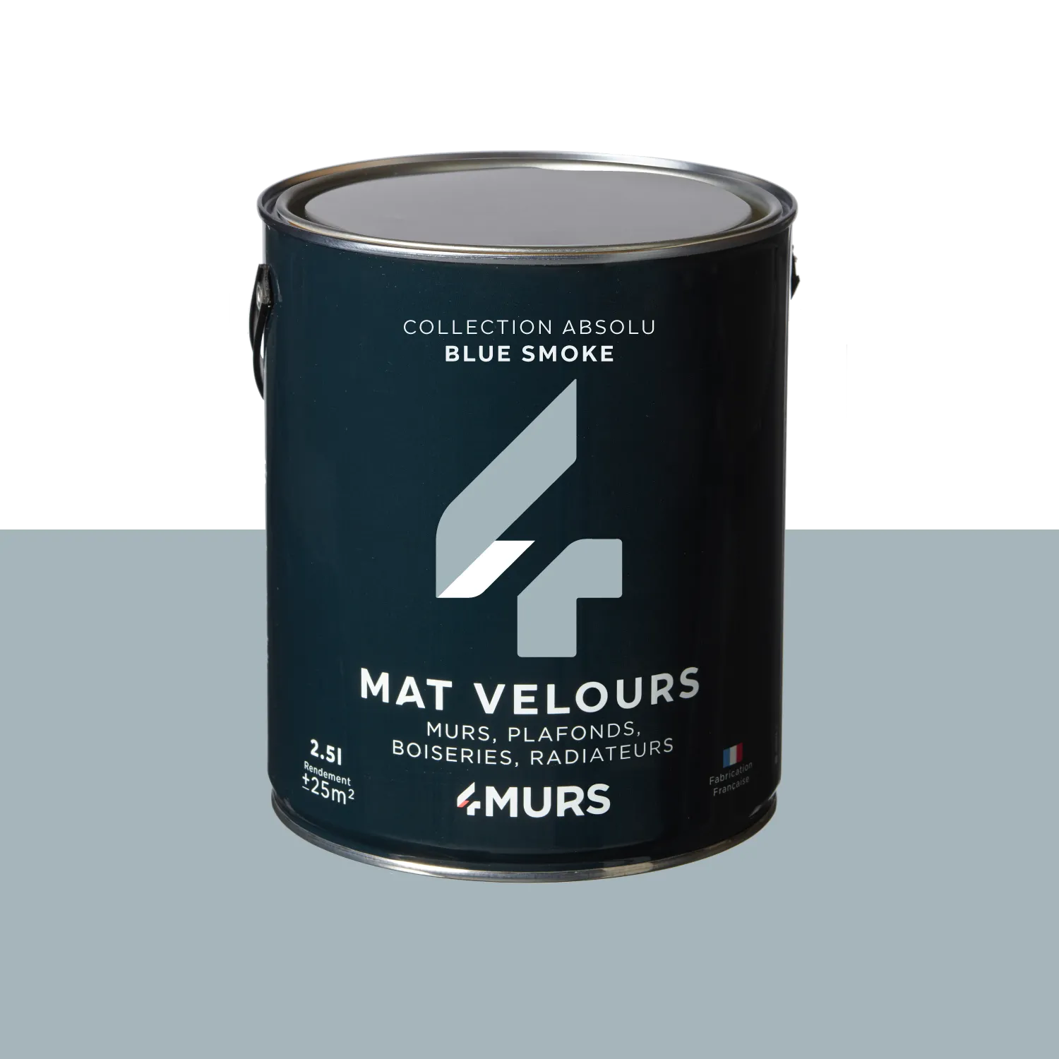Absolu Peinture Peinture blue smoke Mat 2,5 L - 4MURS