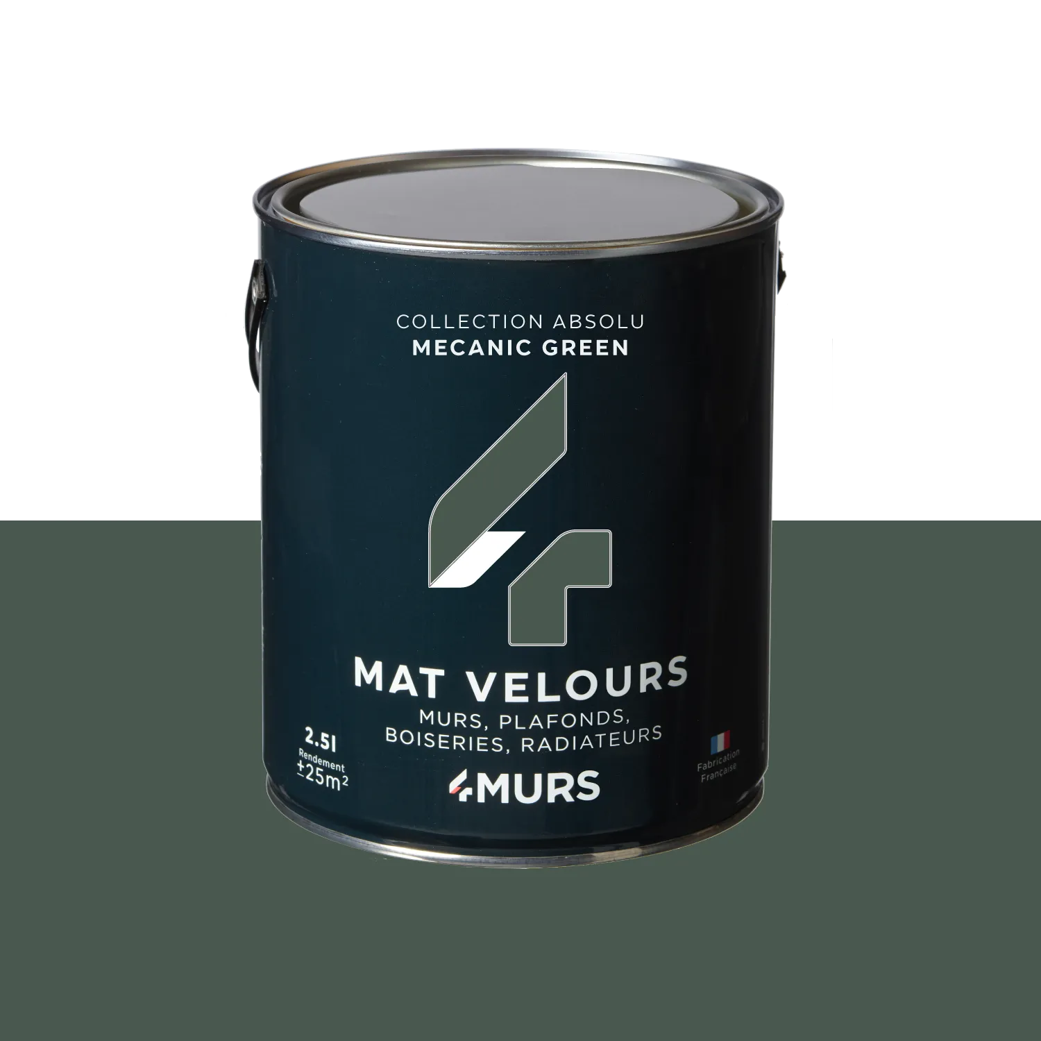 Absolu Peinture Peinture mecanic green Mat 2,5 L - 4MURS