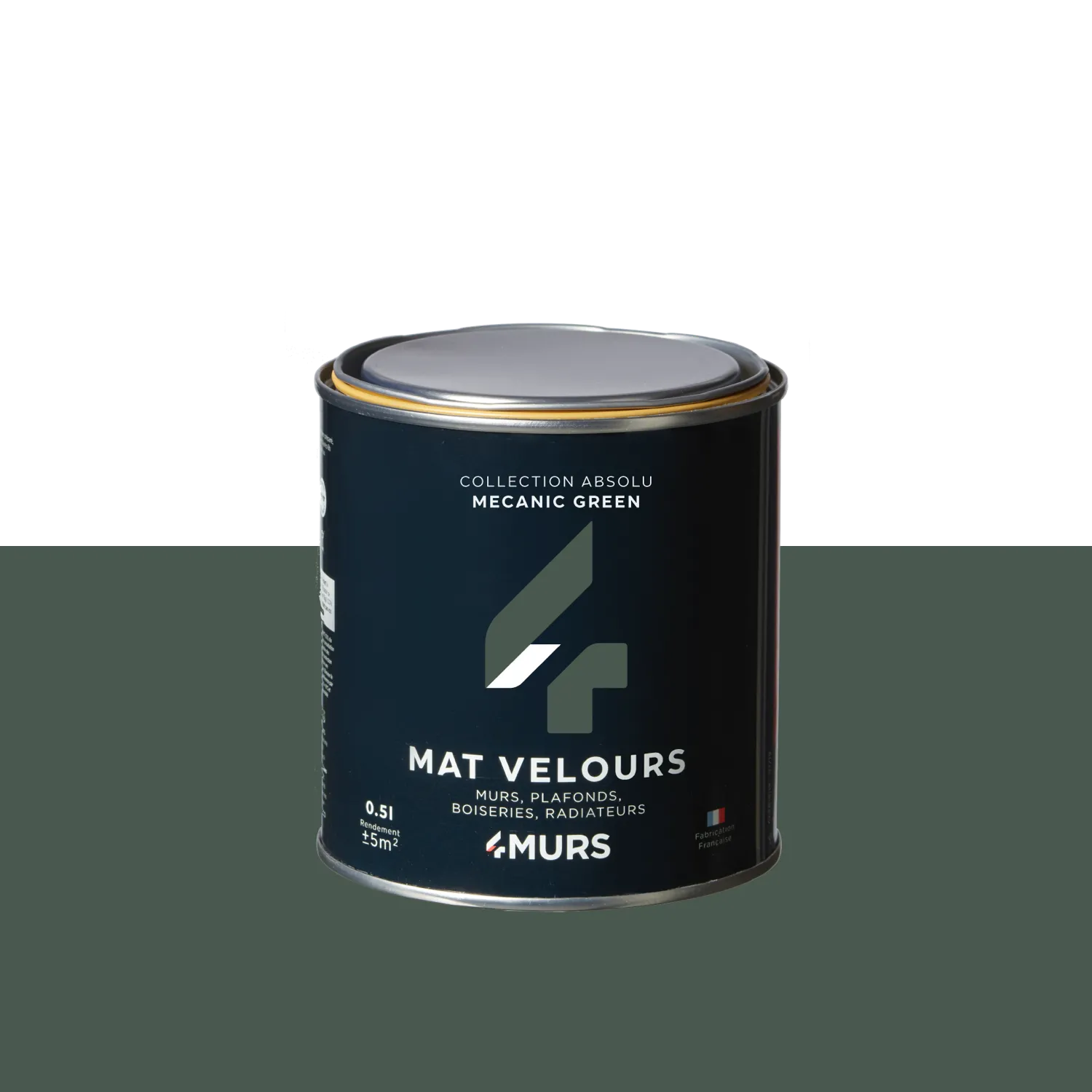 Absolu Peinture Peinture mecanic green Mat 0,5 L - 4MURS