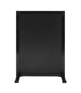 Chevalet de trottoir noir 78x56x40 cm Woody Securit