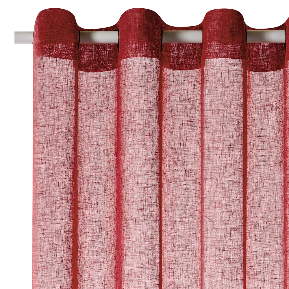 Voilage MICAO coloris terracotta 145 x 240 cm - 4MURS