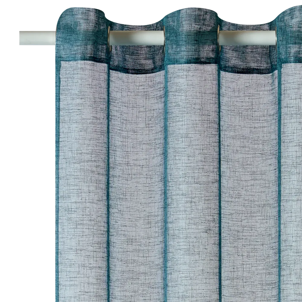 Voilage CANOAS coloris bleu 140 x 260 cm - 4MURS