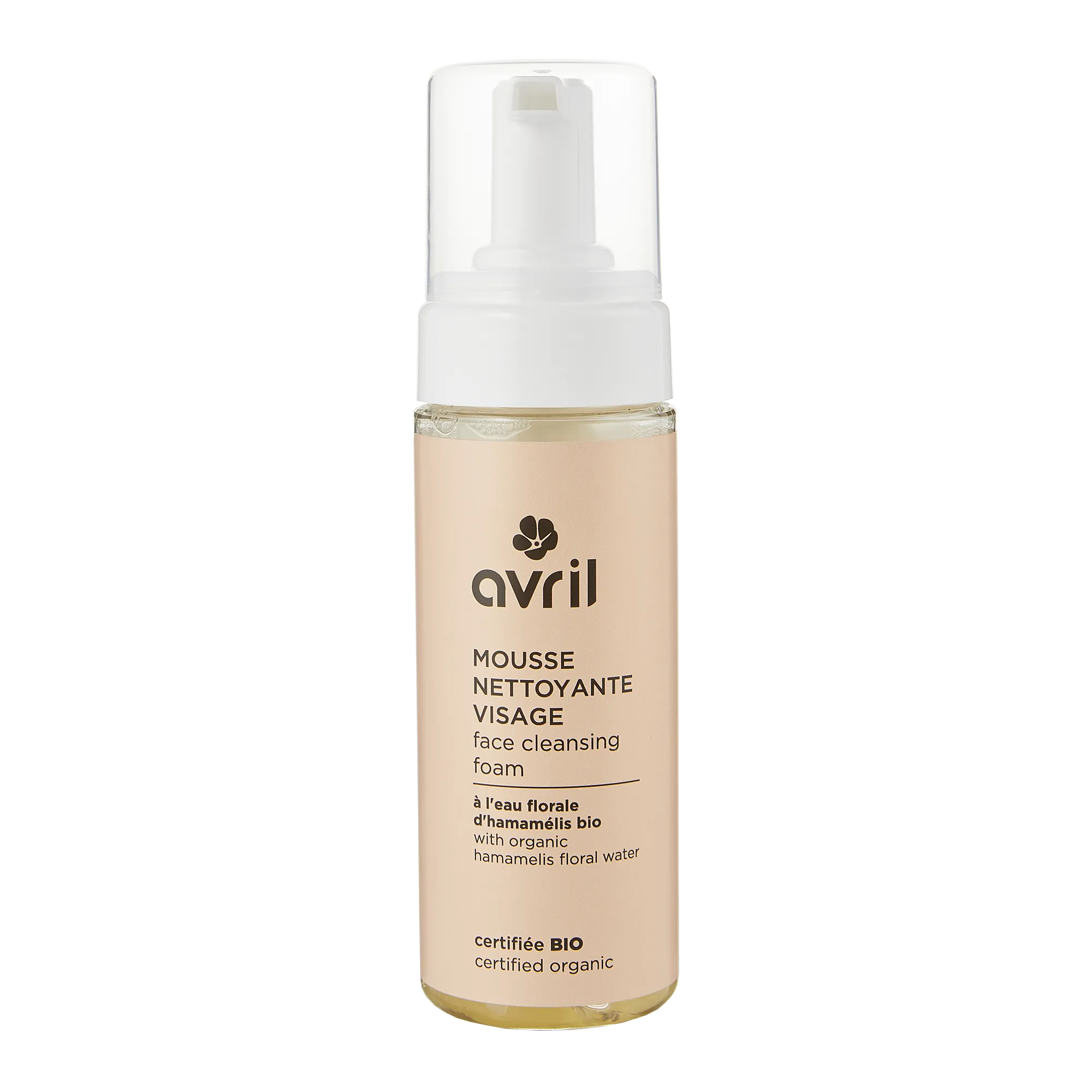 Avril Démaquillant MOUSSE NETTOYANTE VISAGE hamamélis - 4MURS