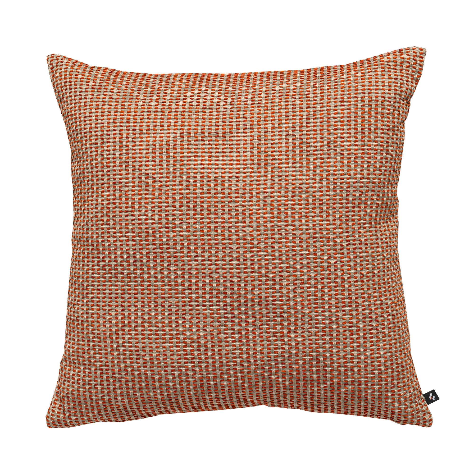 4MURS Coussin BLITZ coloris orange mandarine 45 x 45 cm - 4MURS