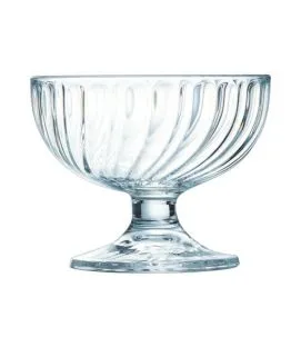 Coupe à glace rond transparent verre Ø 11,7 cm Sorbet Arcoroc