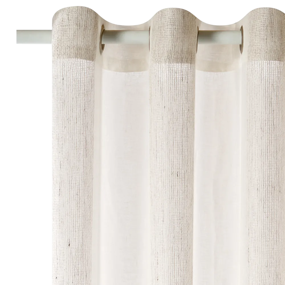 4MURS Voilage Lin FILAO coloris naturel 140 x 260 cm - 4MURS
