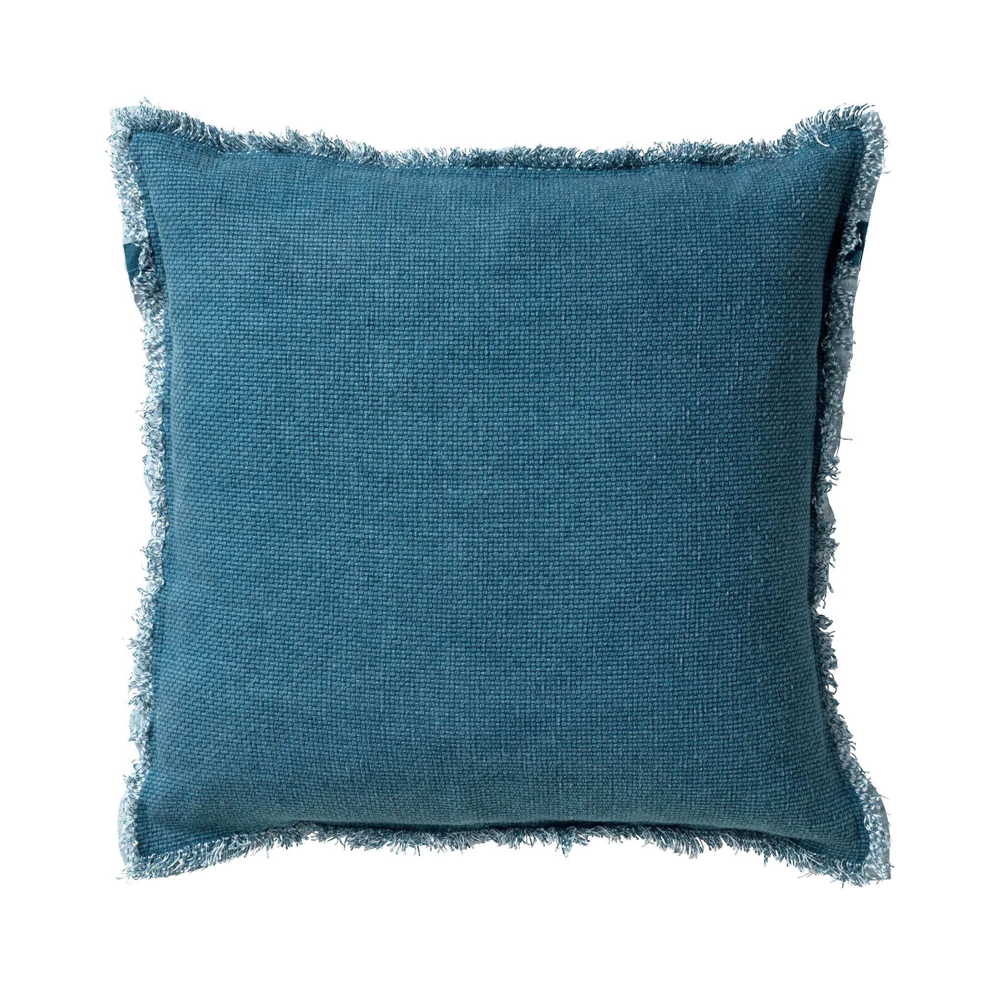 Coussin BURTA coloris bleu jean 60 x 60 cm - 4MURS