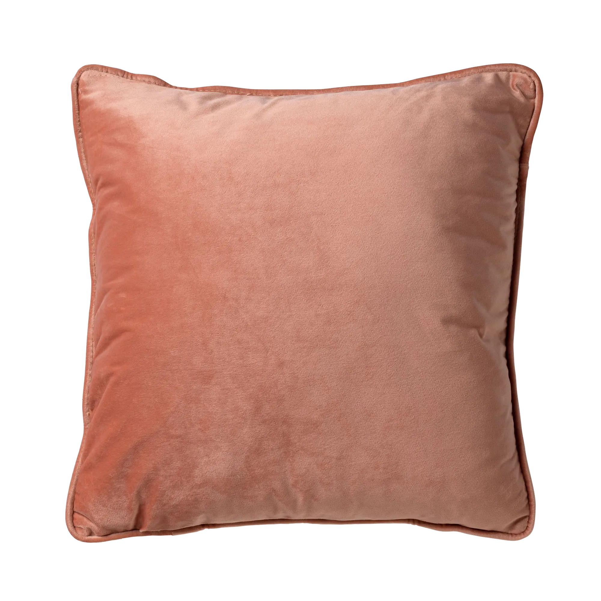 Coussin FYN coloris nude orangé 60 x 60 cm - 4MURS
